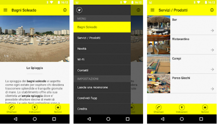 Per rimanere sempre aggiornato scarica la nostra app gratuita per iOS e Android - Bagni Solaedo